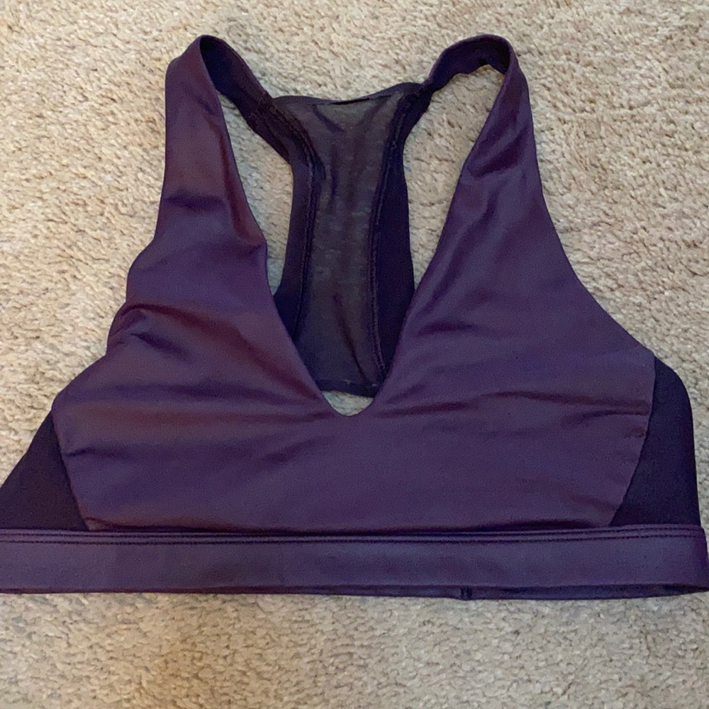 Victoria’s Secret Sport Racerback Bra Sm Purple